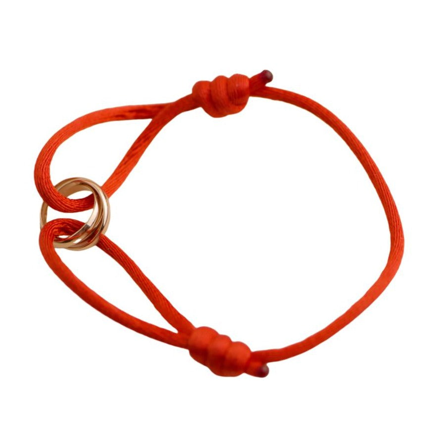 cartier trinity cord bracelet