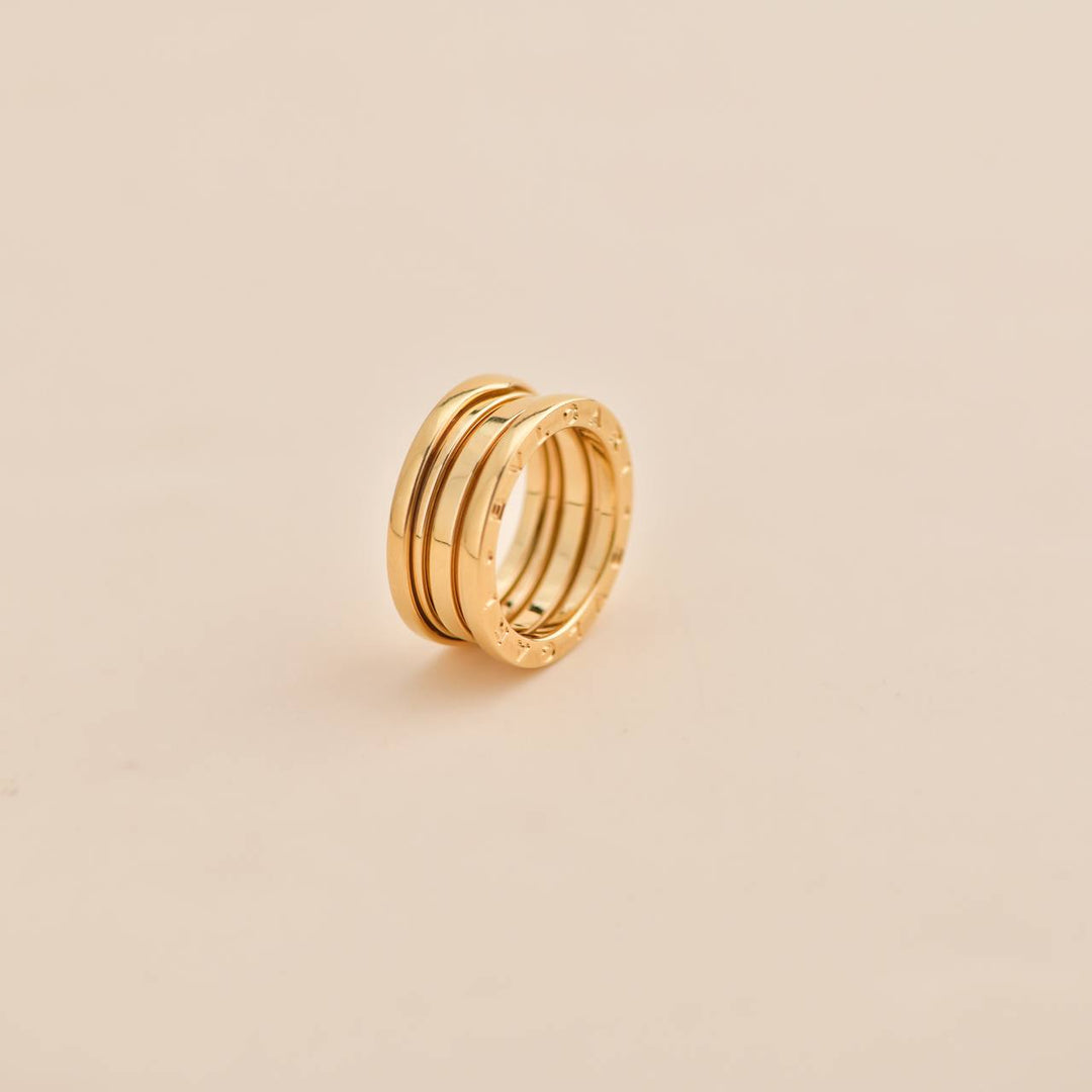 Bvlgari Yellow Gold Ring Size 53 – Dandelion Antiques