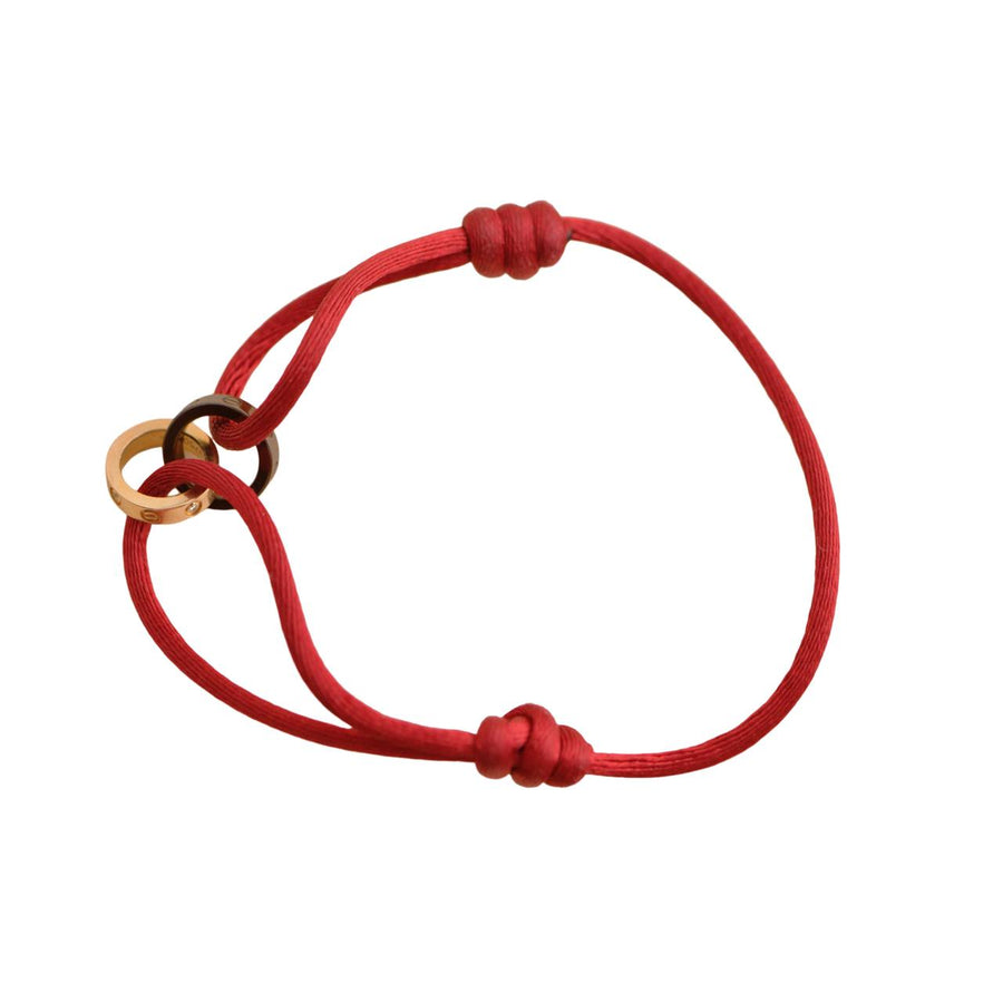 Cartier love cord bracelet
