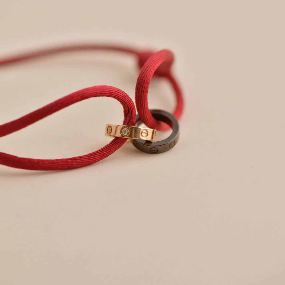 Cartier love cord bracelet second hand
