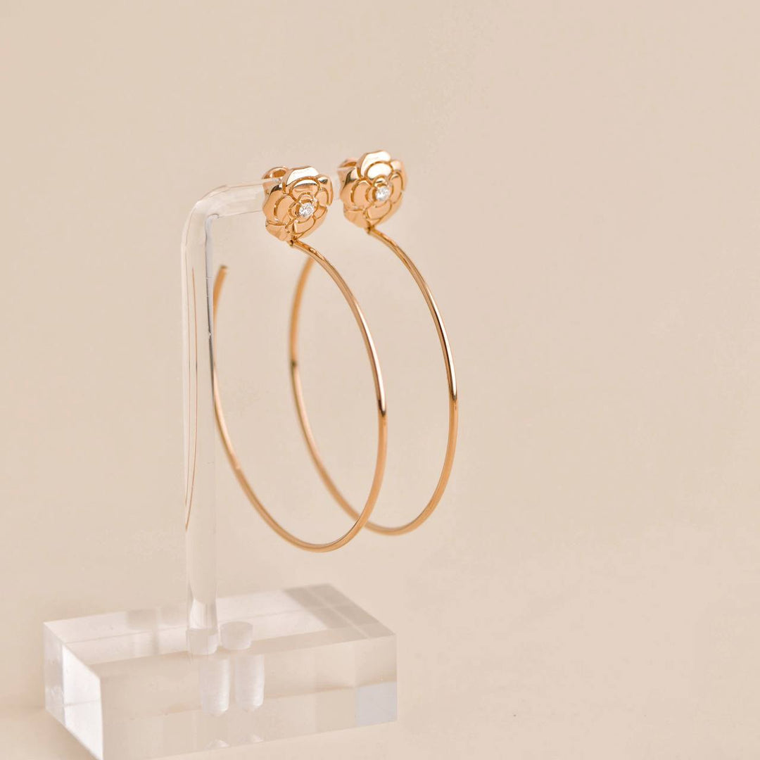 CHANEL Diamond Earrings 