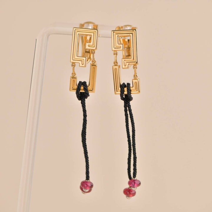 Cartier Yellow Gold Earrings second hand