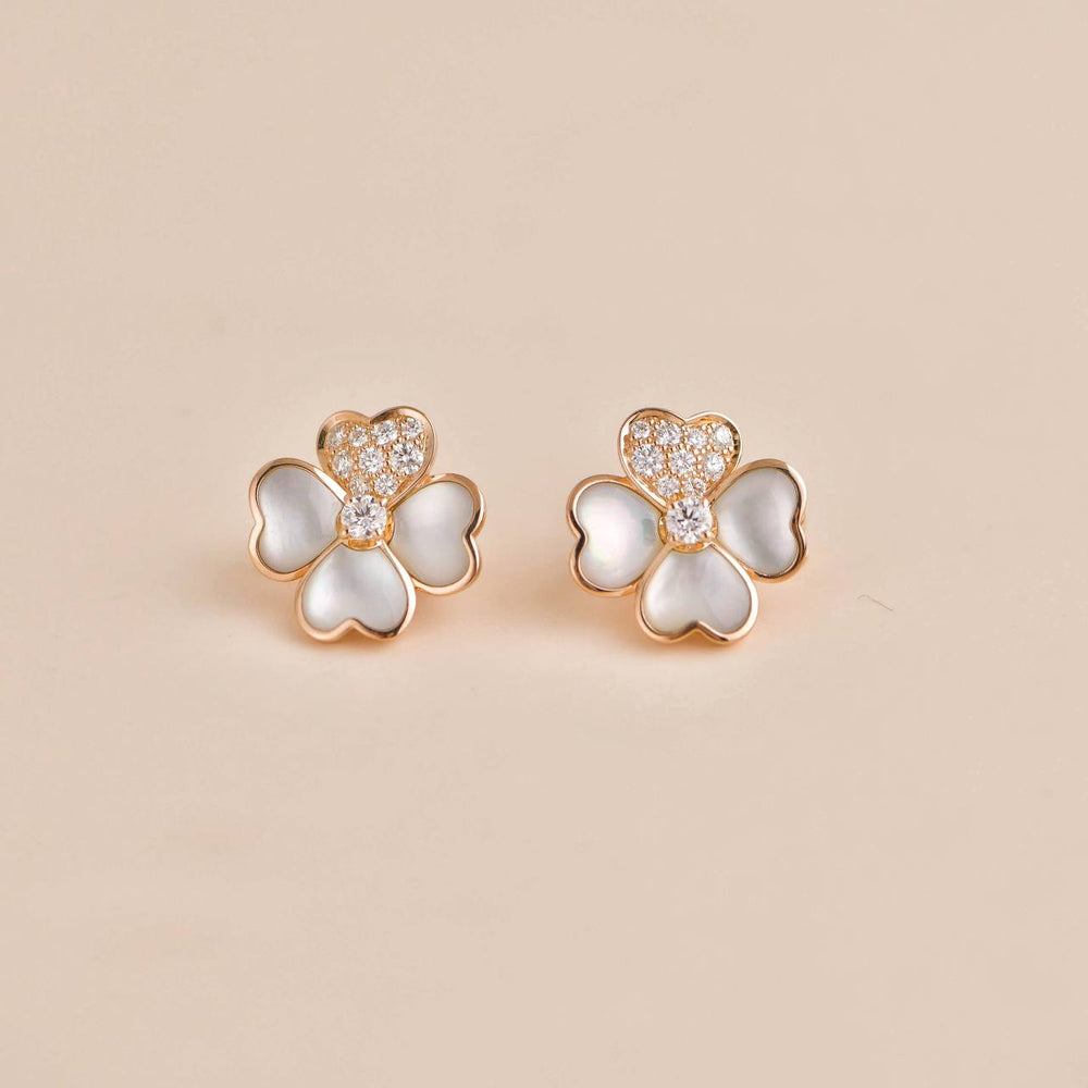 Van Cleef & Arpels Diamond  Earrings