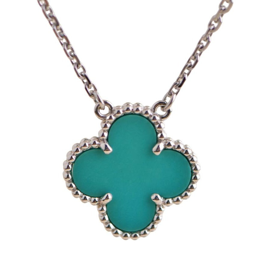 Van Cleef & Arpels turquoise pendant Necklace 
