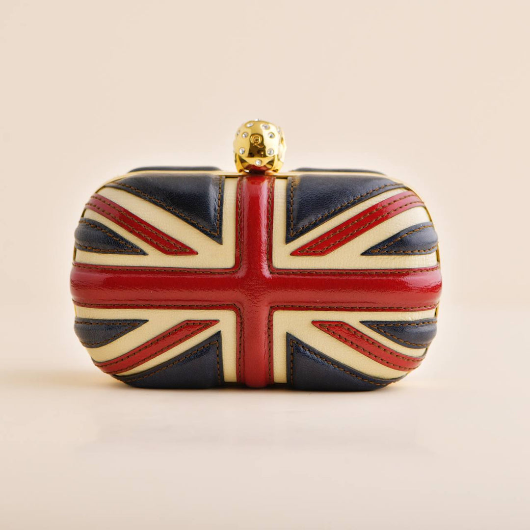 Alexander McQueen Clasp Clutch Handbag
