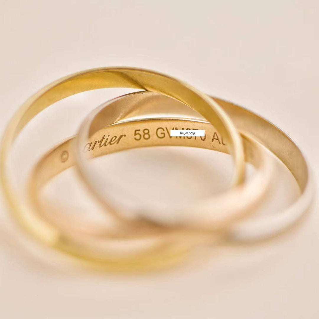 Cartier Trinity Classic Gold Ring for Sale
