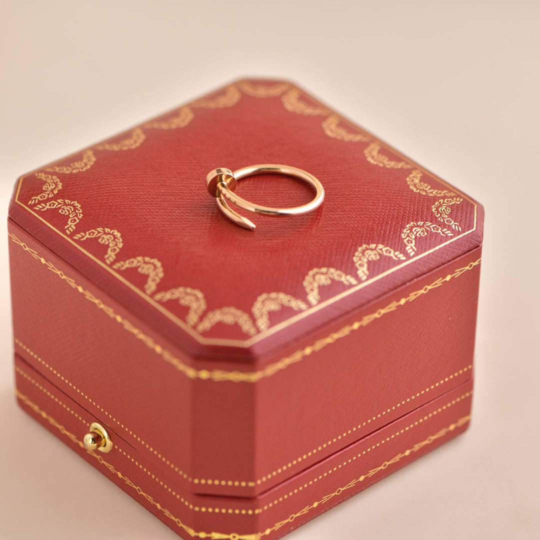 Cartier Juste un Clou Rose Gold Ring Second Hand