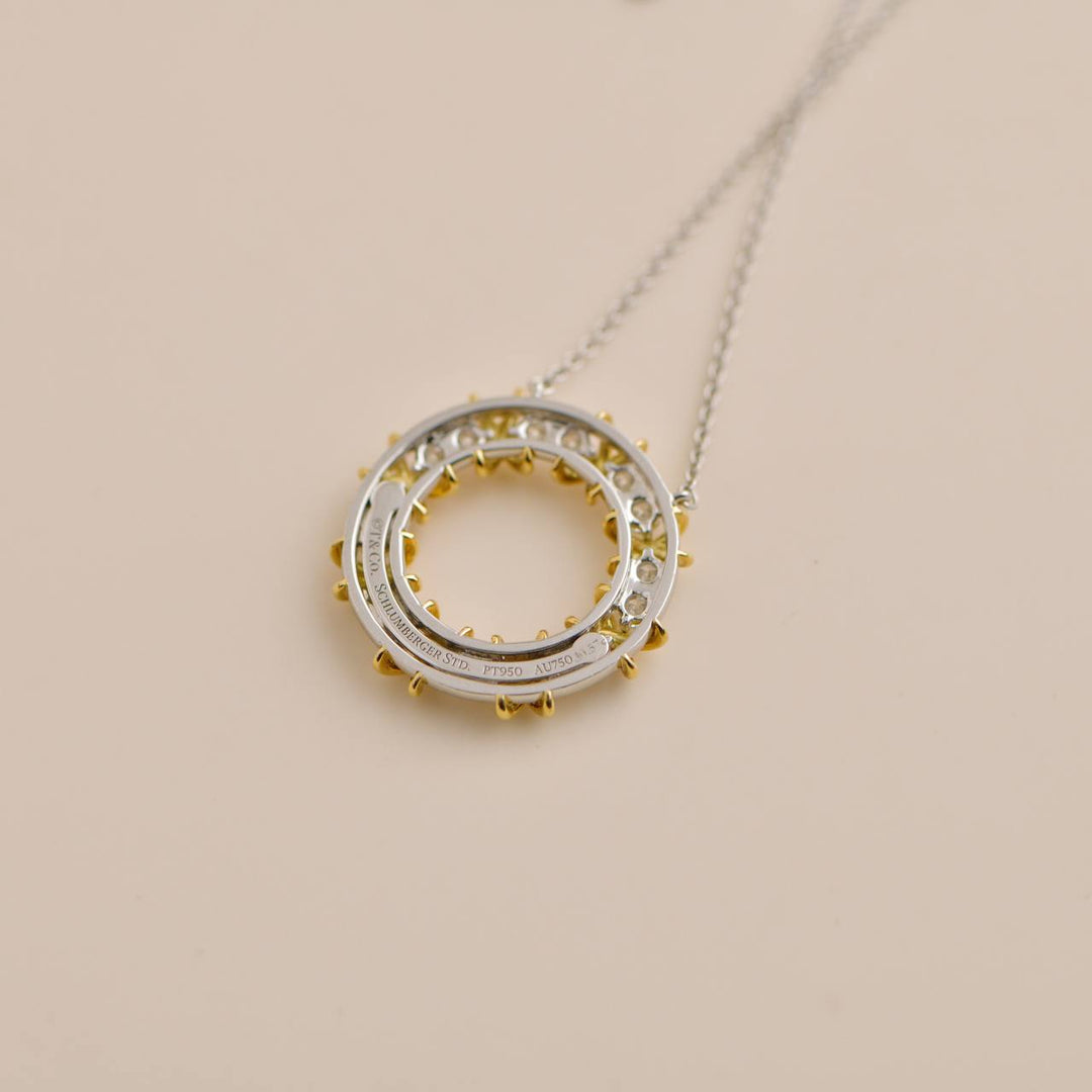 Tiffany & Co. Jean Schlumberger  Diamond  Necklace