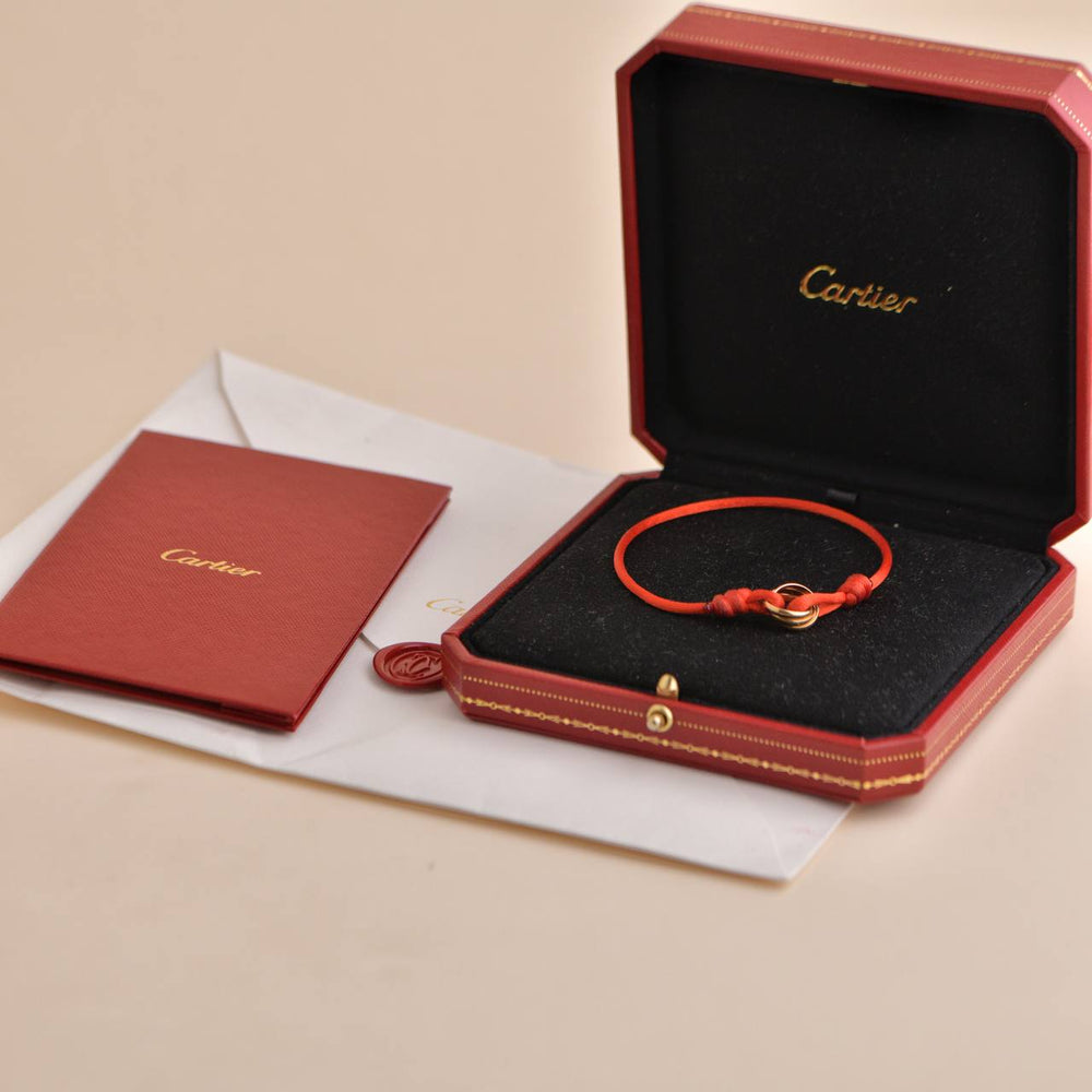 Cartier 18K Rose Gold Trinity  Bracelet