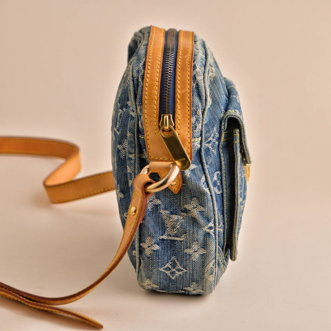 Louis Vuitton Blue Monogram  Camera Bag