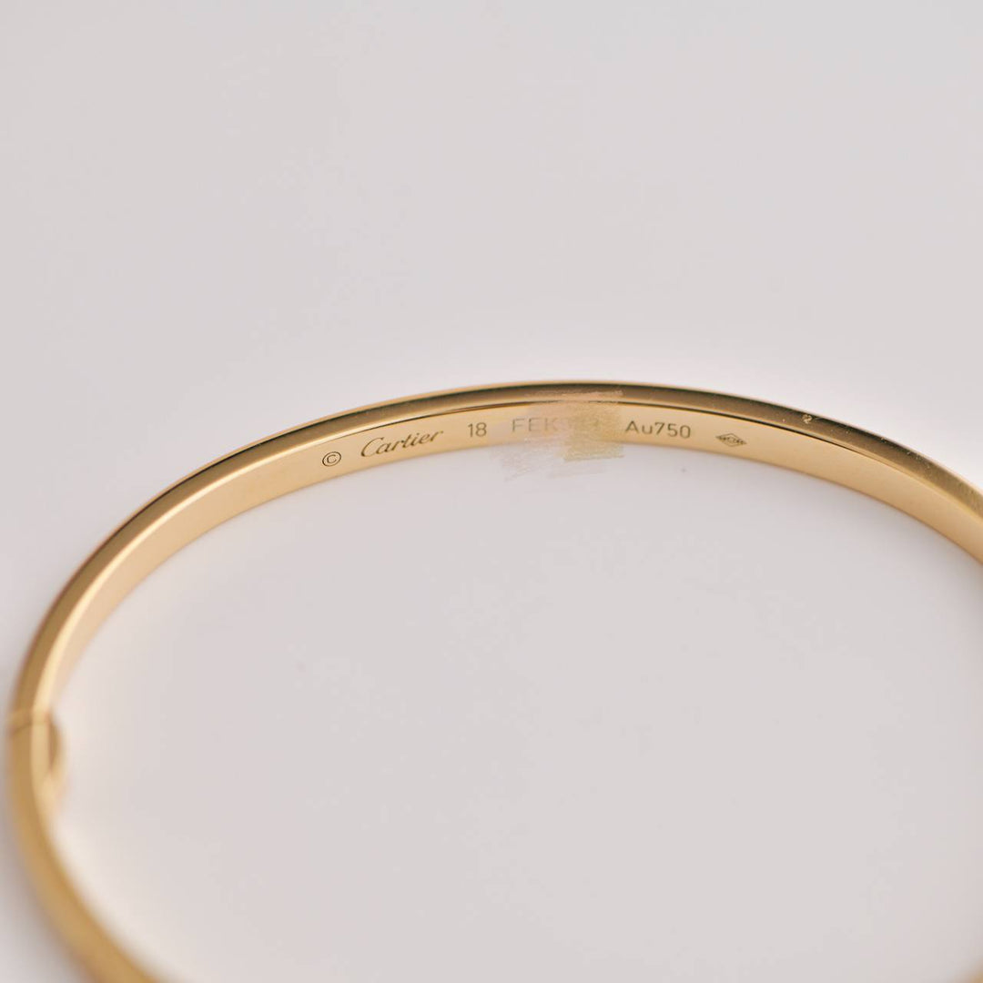 Cartier Gold Bracelet Cartier Love Bracelet Auction Pre Owned