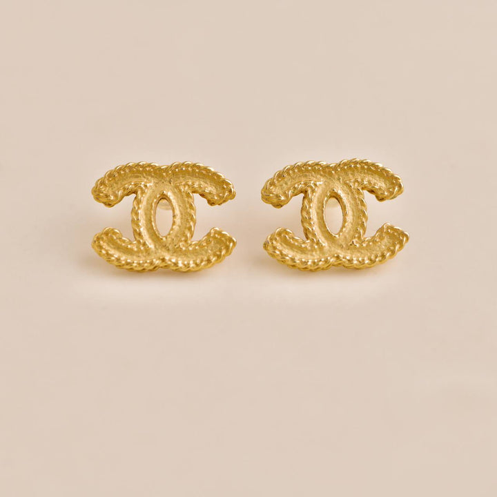 Chanel CC Earrings Second Hand