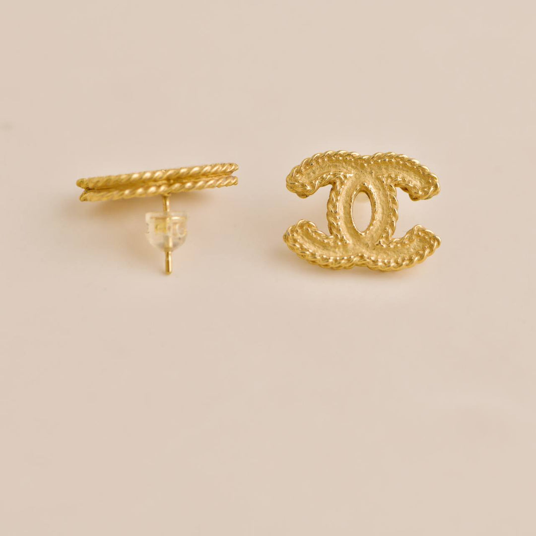 Chanel CC Earrings for Sale