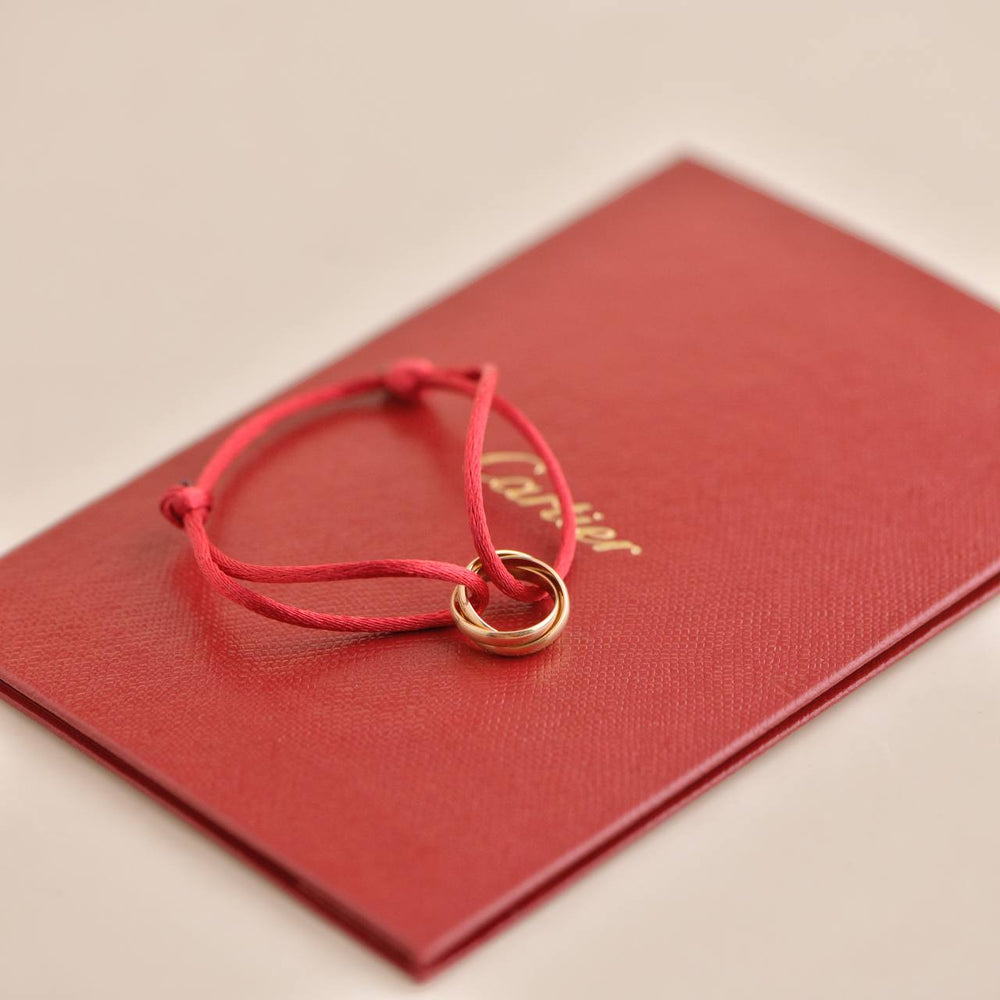 Cartier 18K Rose Gold Trinity  Bracelet
