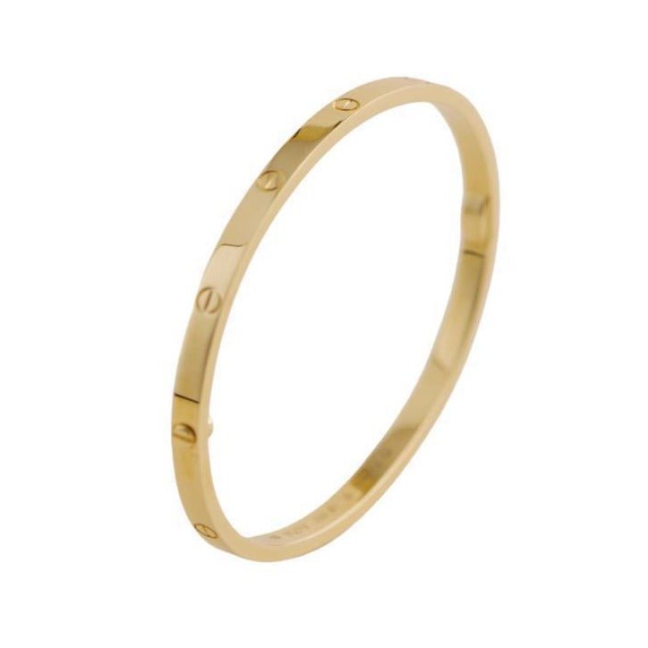 Cartier Love Bracelet Yellow Gold Size 18