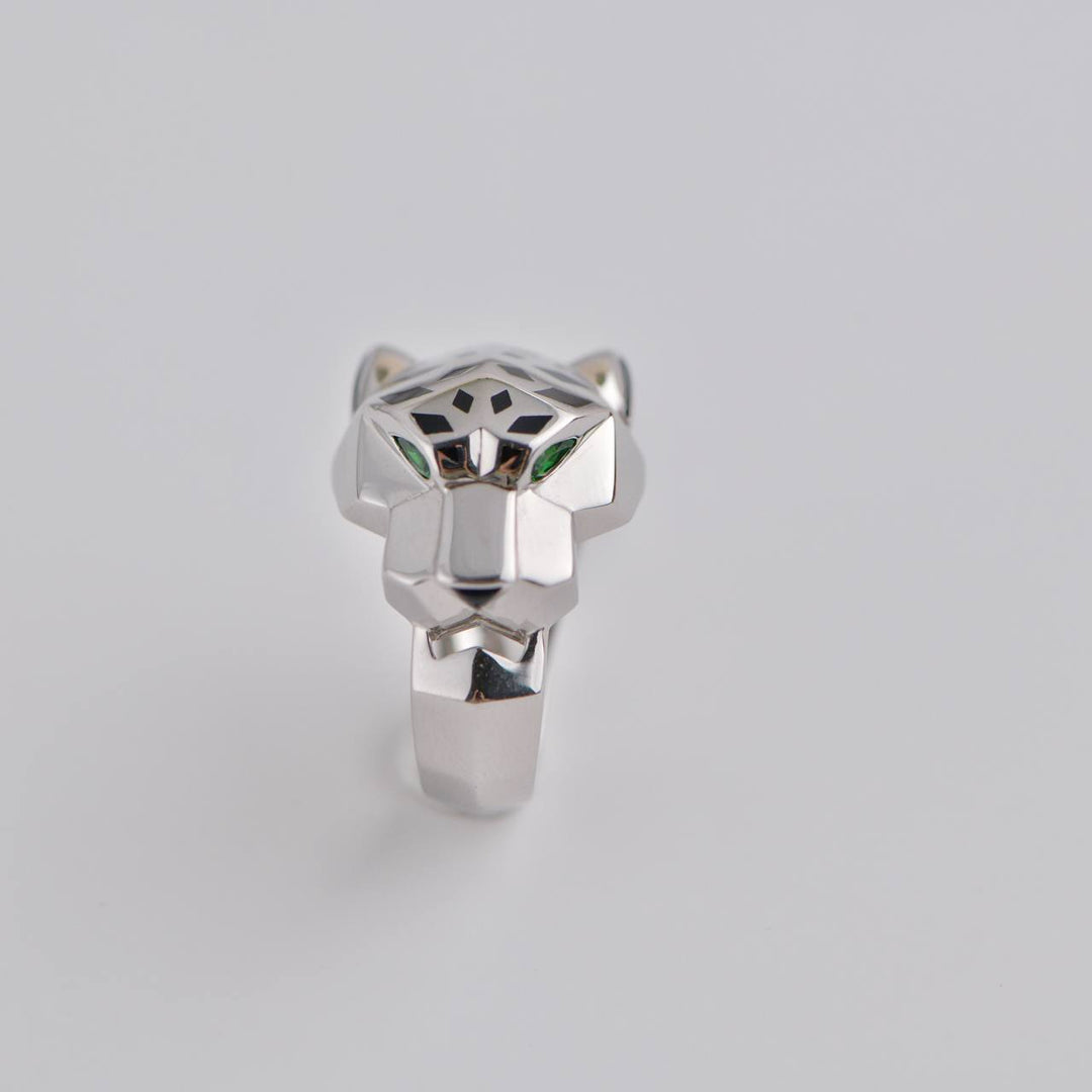 Cartier Panthère  White Gold Ring Preowned