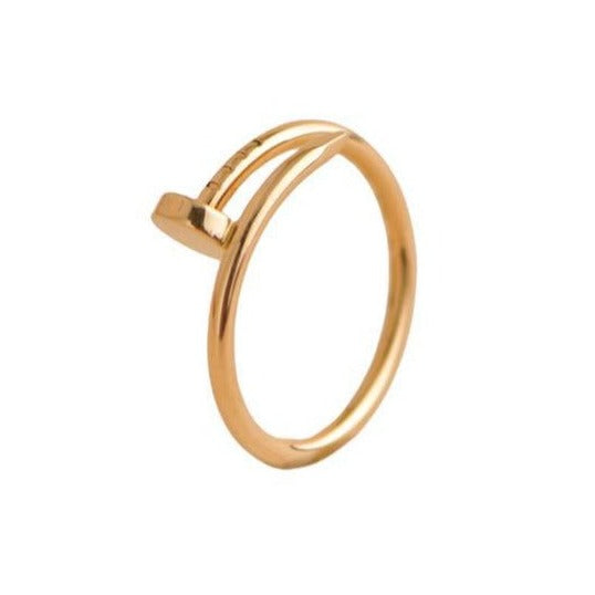 Pre-loved Cartier Juste Un Clou Yellow Gold Ring Small Model Size 53