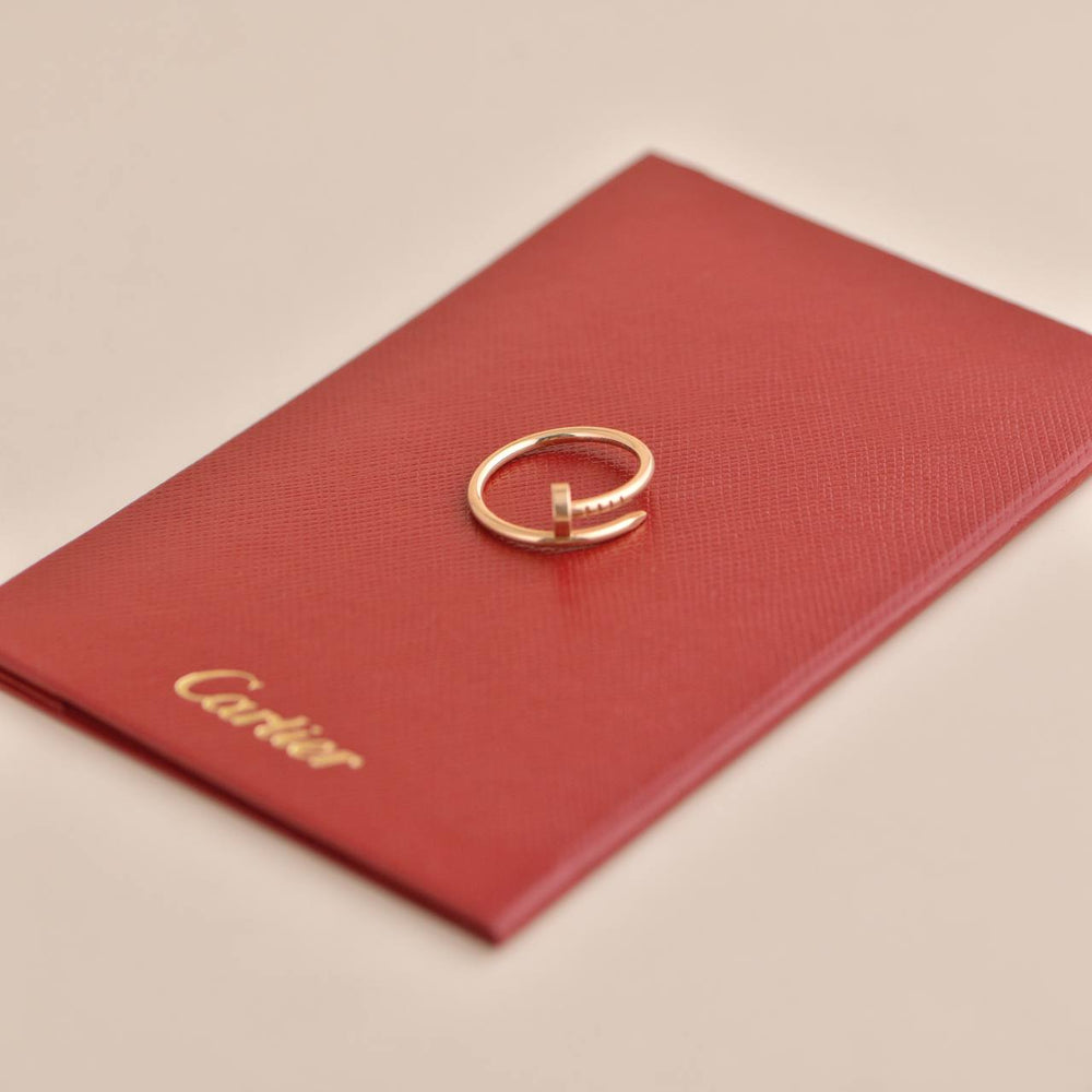 Cartier Juste Un Clou Rose Gold Ring  Size 54