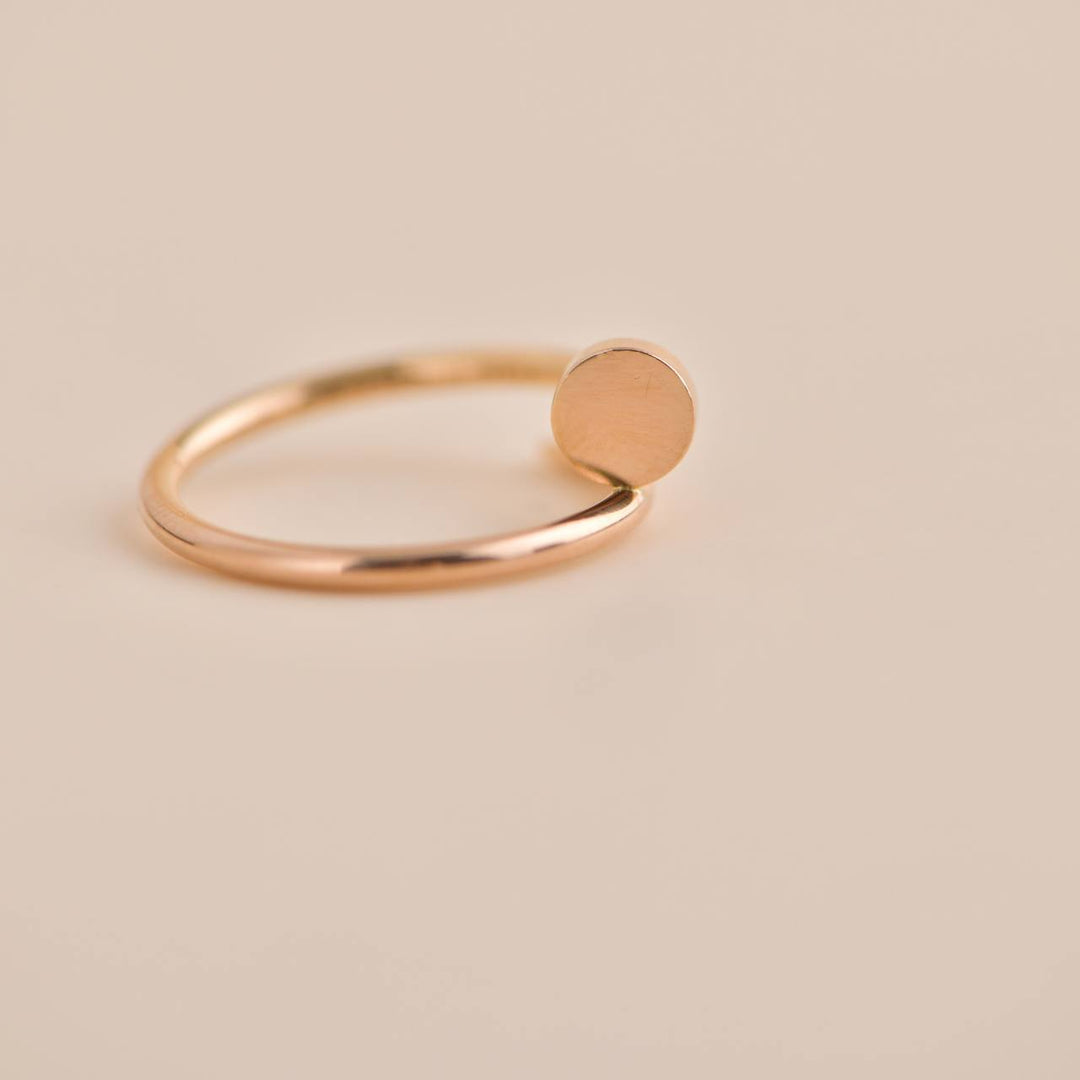 Cartier Juste Un Clou Rose Gold Ring  Size 54 Preowned