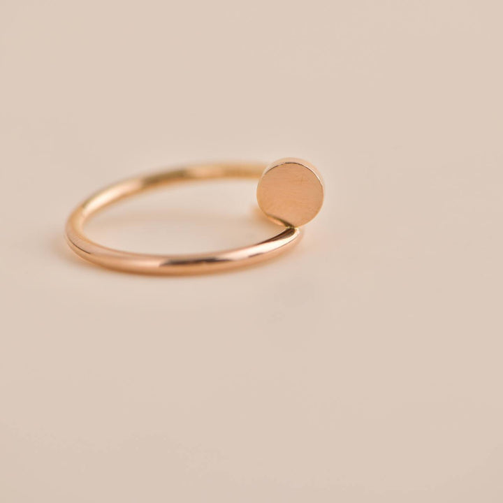 Cartier Juste Un Clou Rose Gold Ring  Size 54 Preowned