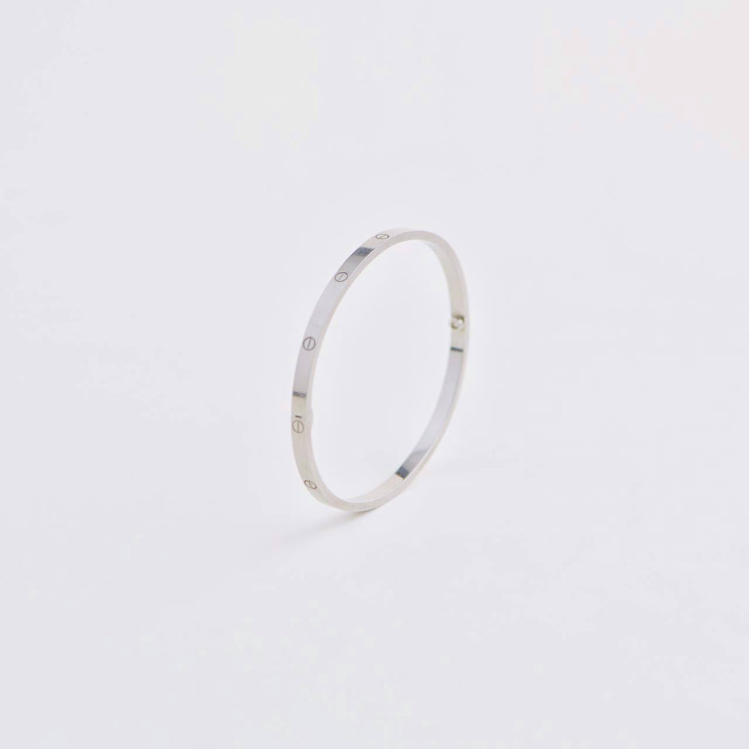 Cartier Love Bracelet Small Model 18K White Gold Second Hand