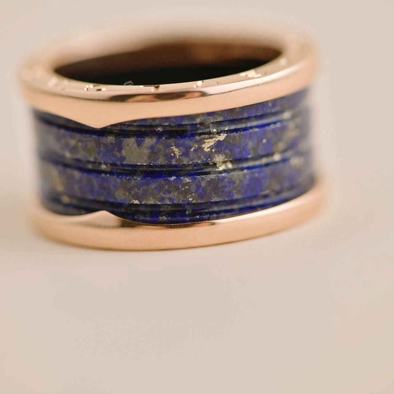 BVLGARI ブルガリ B.zero1 Ring Lapis lazuli Bvlgari Zero1 Lapis Ring