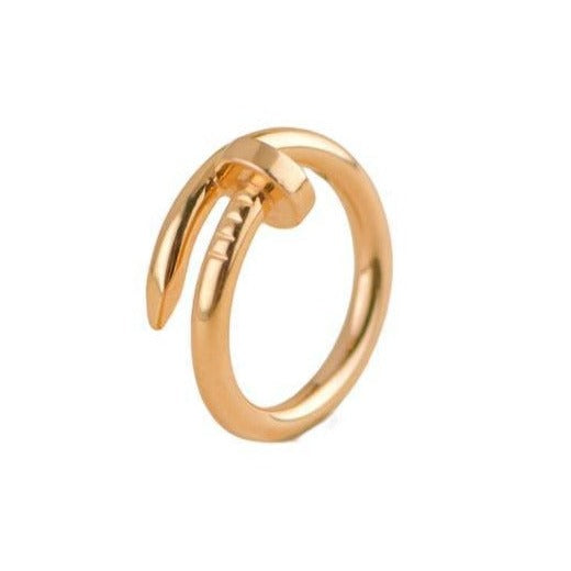 Pre-loved Cartier Juste Un Clou Rose Gold Ring Size 56