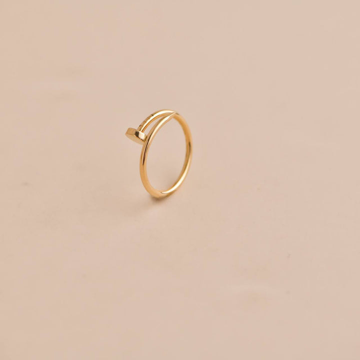 Second Hand Cartier Juste Un Clou Yellow Gold Ring Small Model Size 53