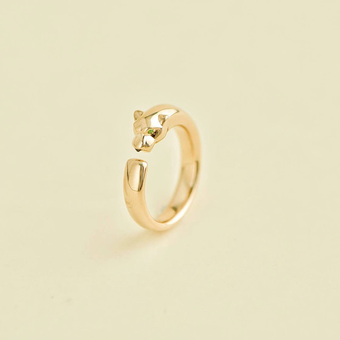 Pre-owned Cartier Panthère de Cartier Small Model Yellow Gold Ring