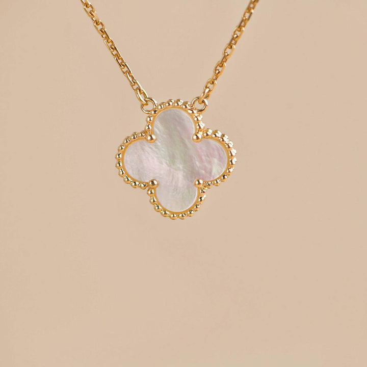 van cleef alhambra pendant mother of pearl