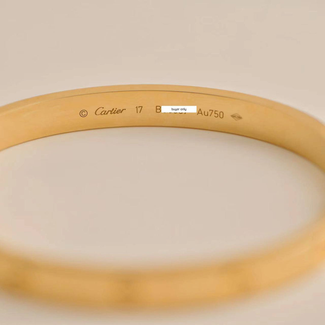 Pre-loved  Cartier Love Bracelet 18K Yellow Gold