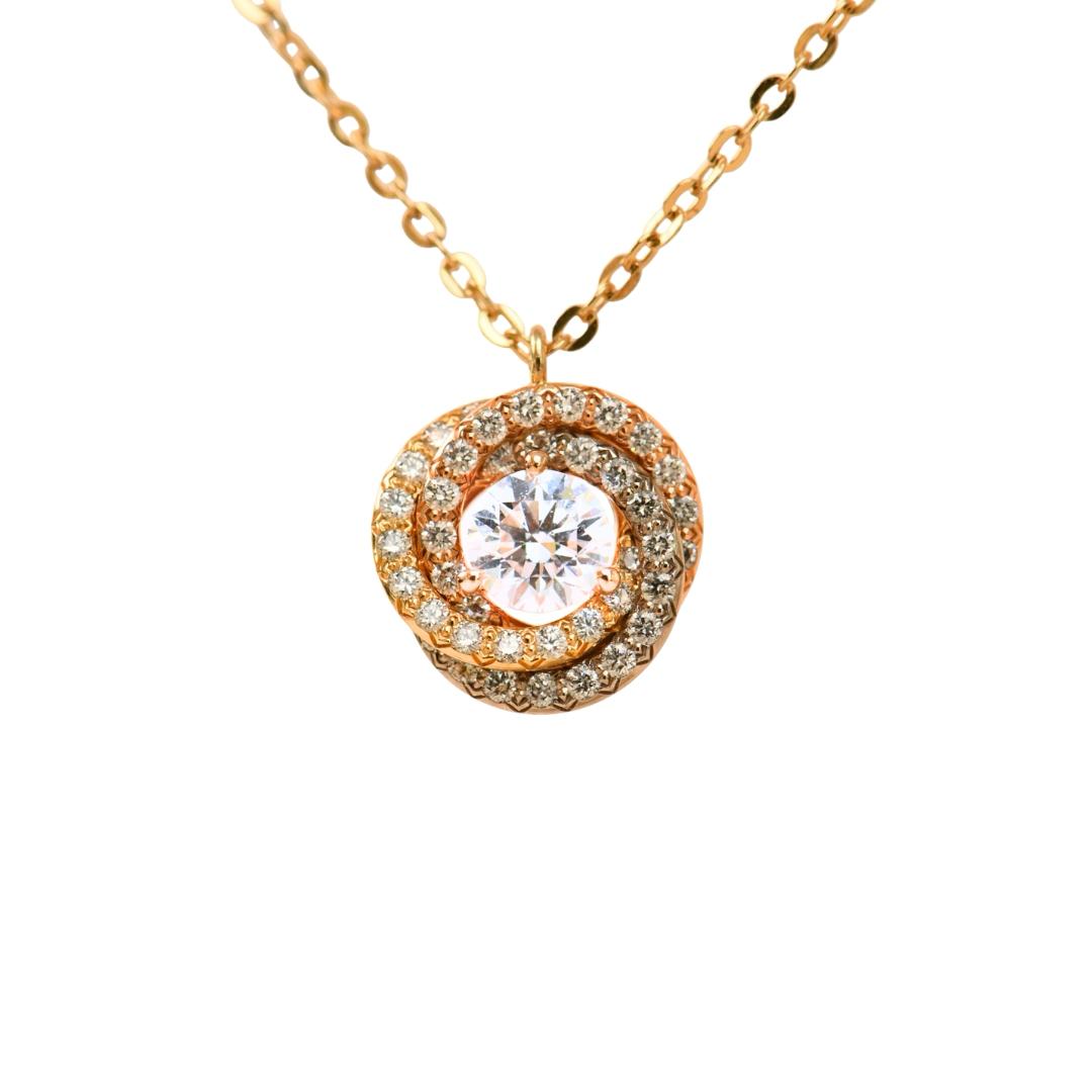 Preloved Cartier Trinity Diamond Pendant Necklace