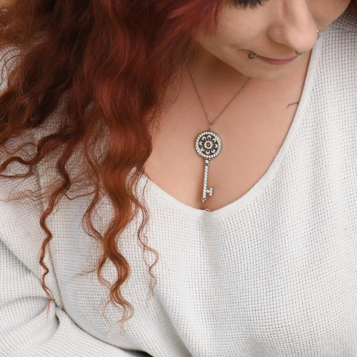 Tiffany & Co. Key pendant