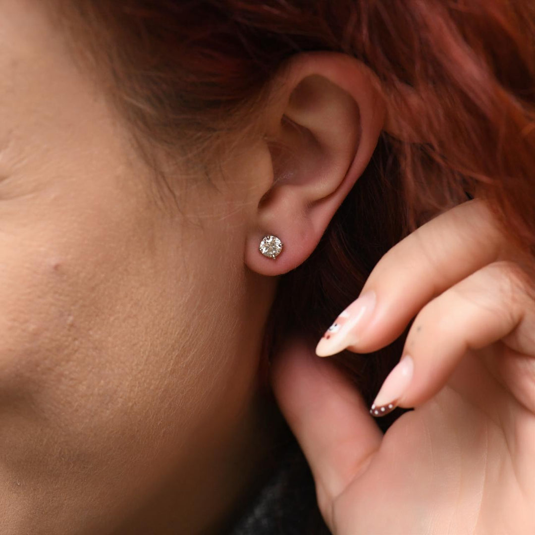 Bvlgari GIA Diamond Earstuds 