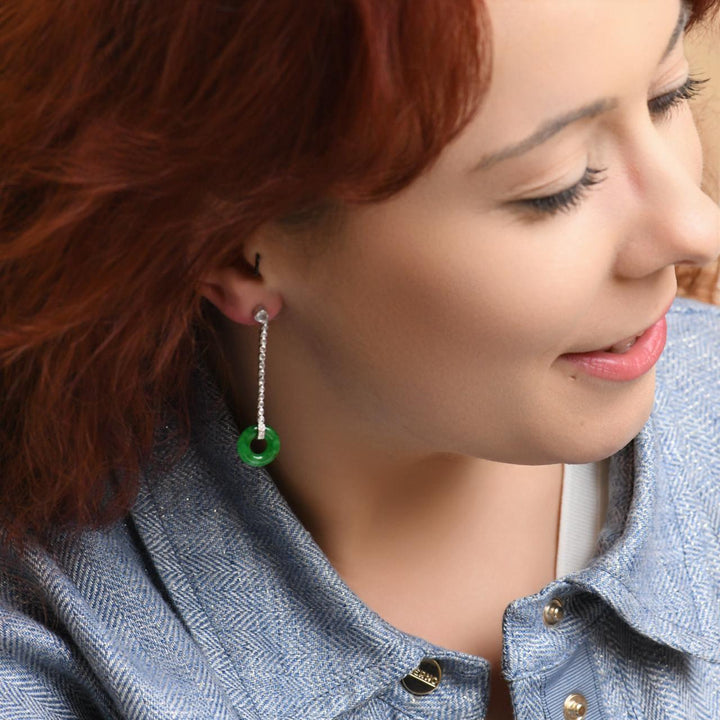 jadeite diamond pendant