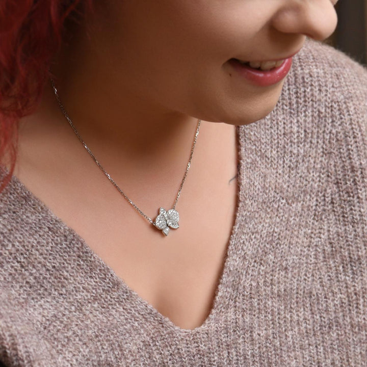 preowned Cartier diamond pendant