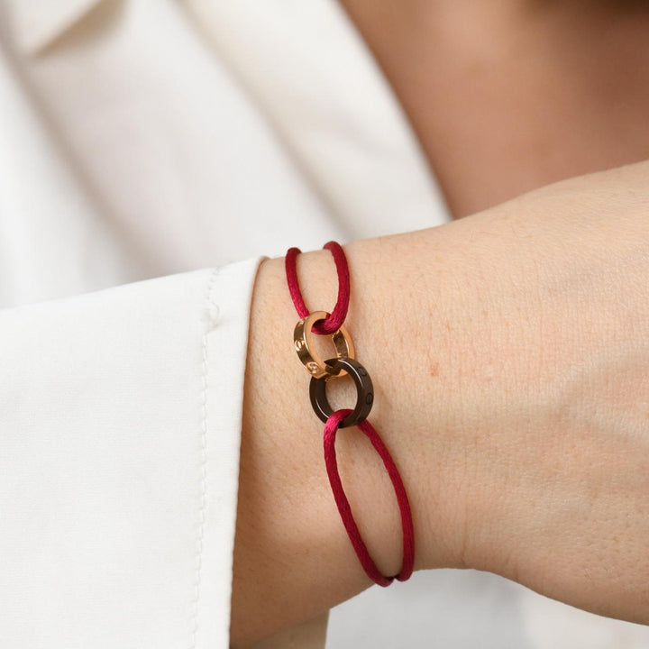cartier love cord bracelet