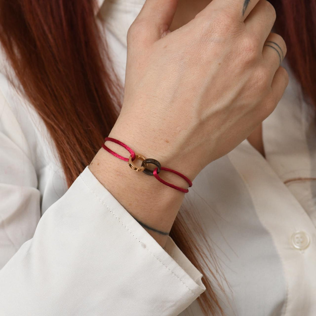 preowned cartier love cord bracelet 