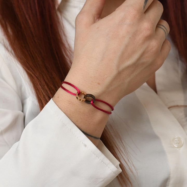 preowned cartier love cord bracelet 