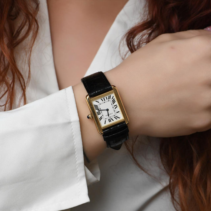 Cartier Tank Solo 18K Yellow Gold Watch W5200002