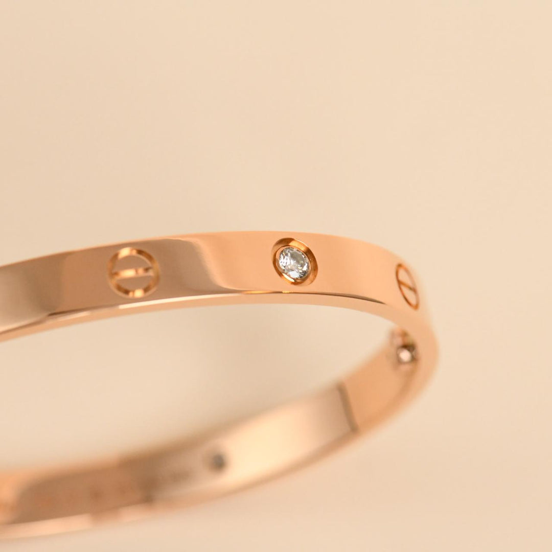 Preowned Cartier love bangle 