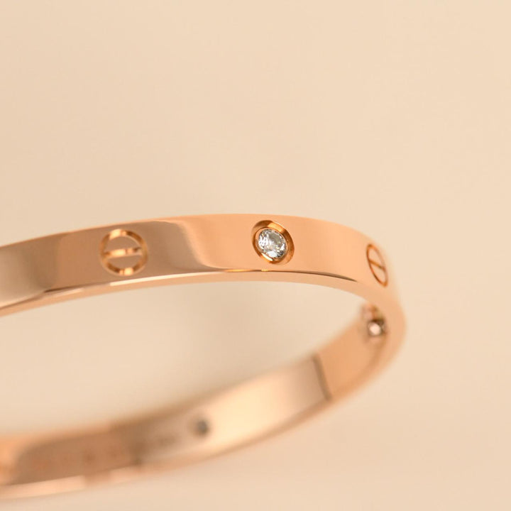 Preowned Cartier love bangle 