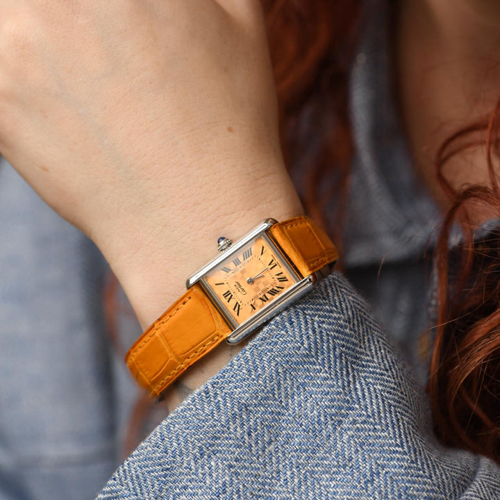 Used Authentic Cartier Tank Must 2003 Limited Edition Silver Watch W1017654