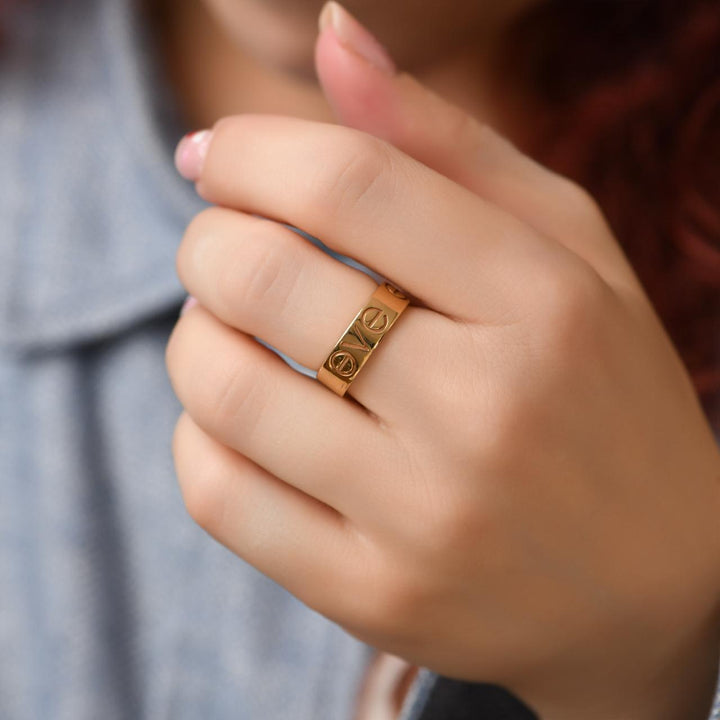 Authentic Used Cartier Love Ring 18K Yellow Gold Size 51