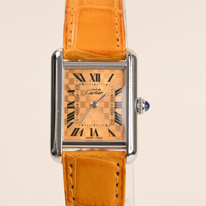 Authentic Preowned Cartier Tank Must  Watch W1017654