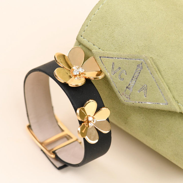 second hand Van Cleef & Arpels Frivole  Leather Bracelet