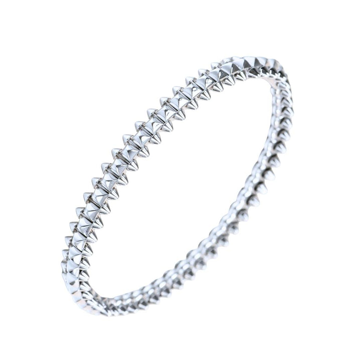 Cartier Clash Bracelet Medium Model 18K White Gold Size 18