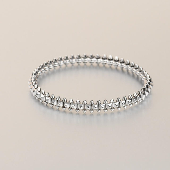 Cartier Clash Bracelet Medium Model 18K White Gold Size 18