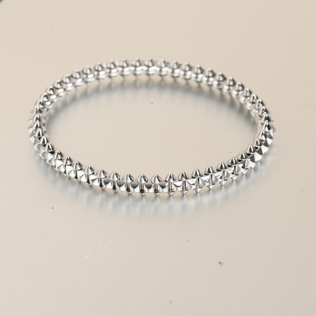 Cartier Clash Bracelet Medium Model 18K White Gold Size 18