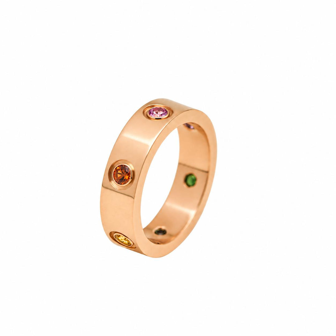 cartier multigem love ring